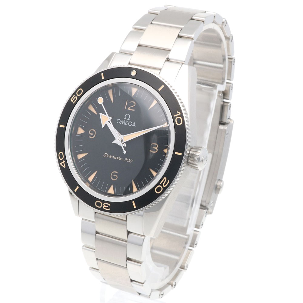 オメガ シーマスター 腕時計 時計 オメガ ステンレススチール 23430412101001 自動巻き メンズ 1年保証 OMEGA 中古300M