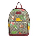 グッチ ティアン GGスプリーム リュック・デイパック グッチ GGスプリームキャンバス 427042 レディース GUCCI 中古