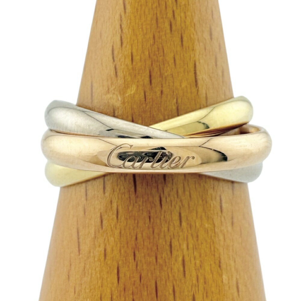 カルティエ トリニティ リング 指輪 カルティエ 12号 18金 レディース CARTIER 中古のサムネイル