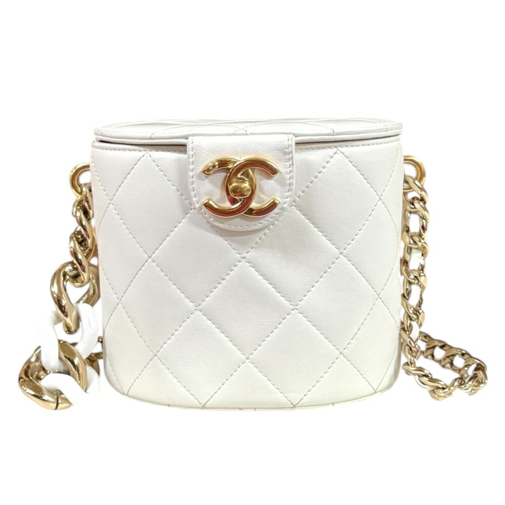 シャネル バニティバッグ ボールチェーン chanel23c 楽天市場】シャネル バニティバッグ(カラーホワイト