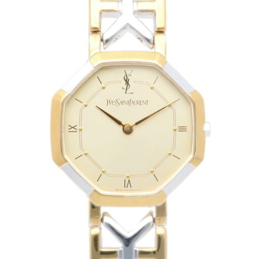 イヴ・サンローラン 腕時計 時計 イヴ・サンローラン ステンレススチール 4620-E62143 クオーツ メンズ 1年保証 YVES SAINT LAURENT 中古 イヴ・サンローラン 腕時計 時計 イヴ・サンローラン ステンレススチール 4620-E62143 クオーツ メンズ 1年保証 YVES SAINT LAURENT 中古