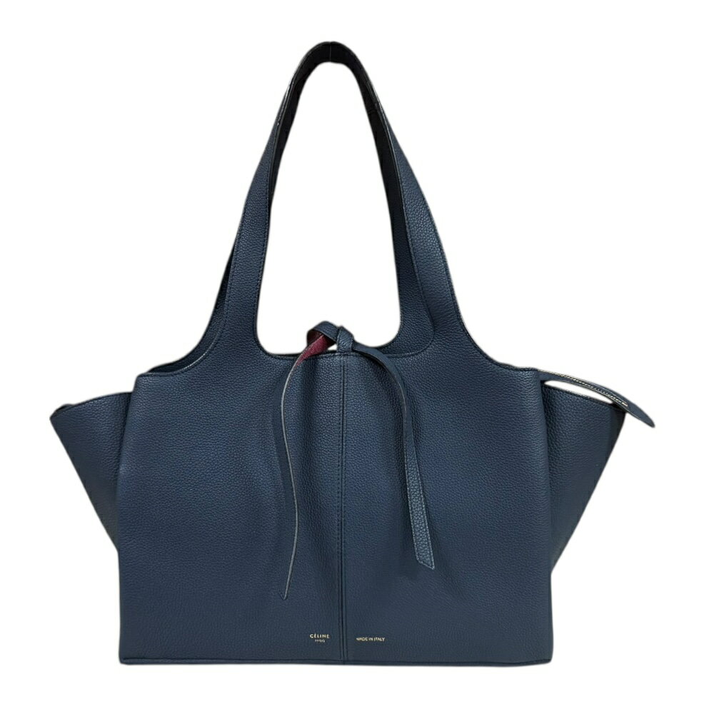 CELINE Tri fold フィービー期 旧ロゴ トートバッグ ブルー 楽天市場】セリーヌ トライフォールドの通販