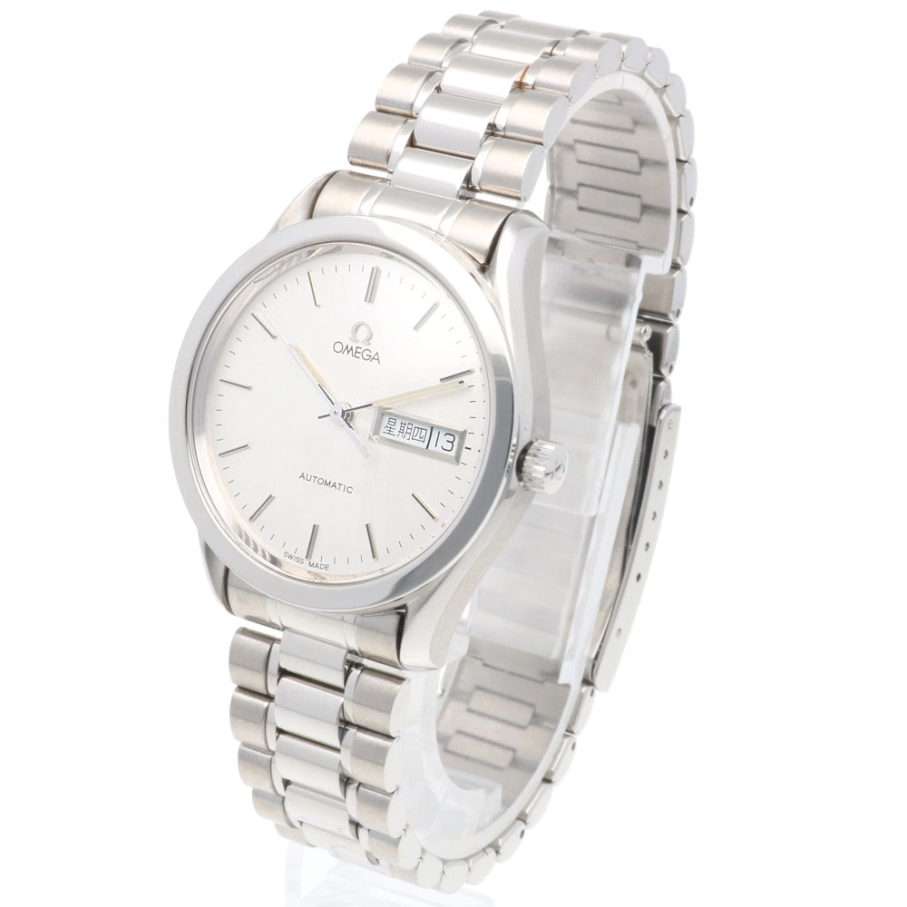 オメガ シーマスター 腕時計 時計 オメガ ステンレススチール 自動巻き メンズ 1年保証 OMEGA 中古中国語カレンダー オーバーホール済