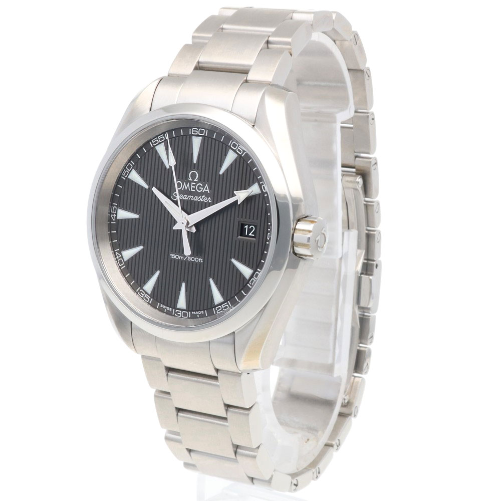 オメガ シーマスター アクアテラ 腕時計 時計 オメガ ステンレススチール 23110396006001 クオーツ メンズ 1年保証 OMEGA 中古150M