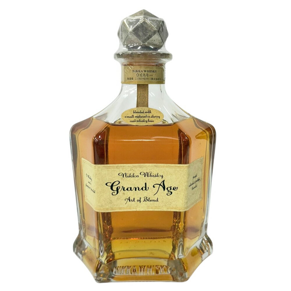 ニッカ ウイスキー Nikka Whisky ニッカ グランドエイジ Grand Age 未開栓 ウイスキー ユニセックス 中古ニッカ ウイスキー Nikka ...