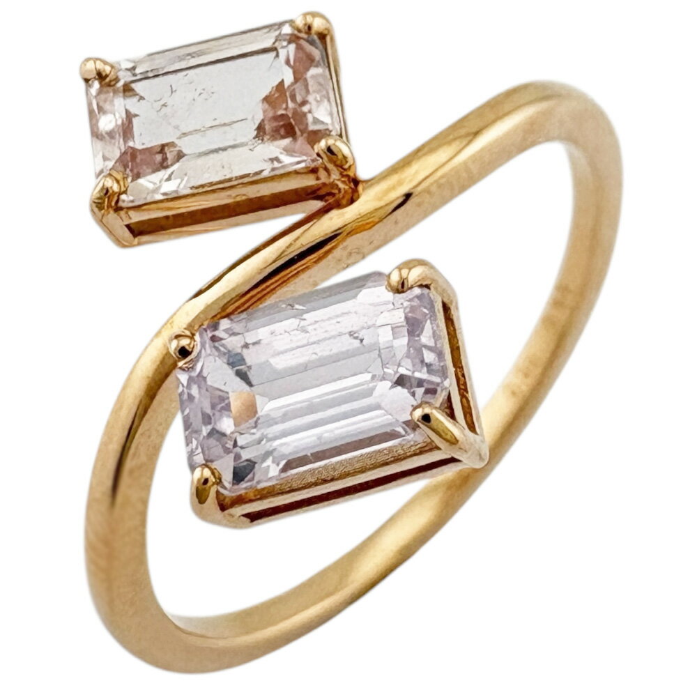 リング指輪12号18金サファイア0...