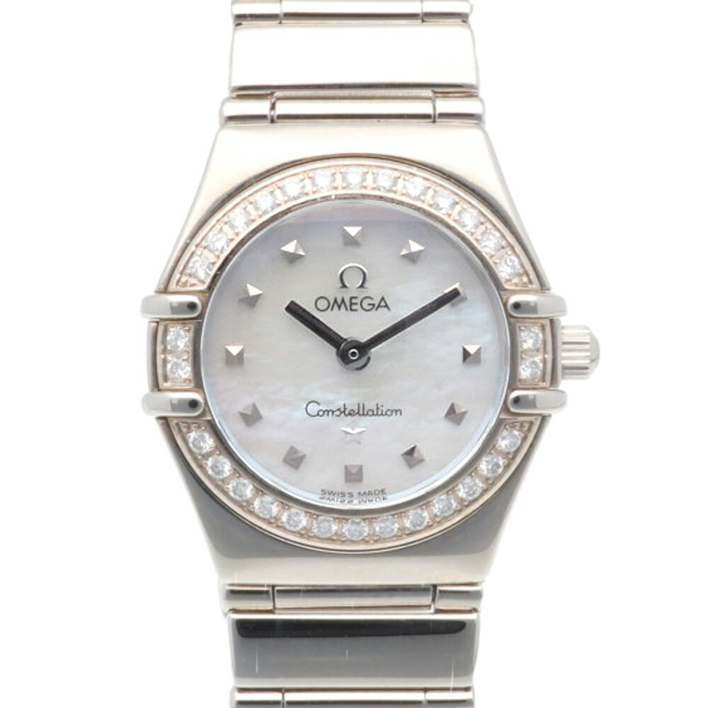 オメガ コンステレーション 腕時計 時計 オメガ ステンレススチール 14657100 クオーツ 磨 ...