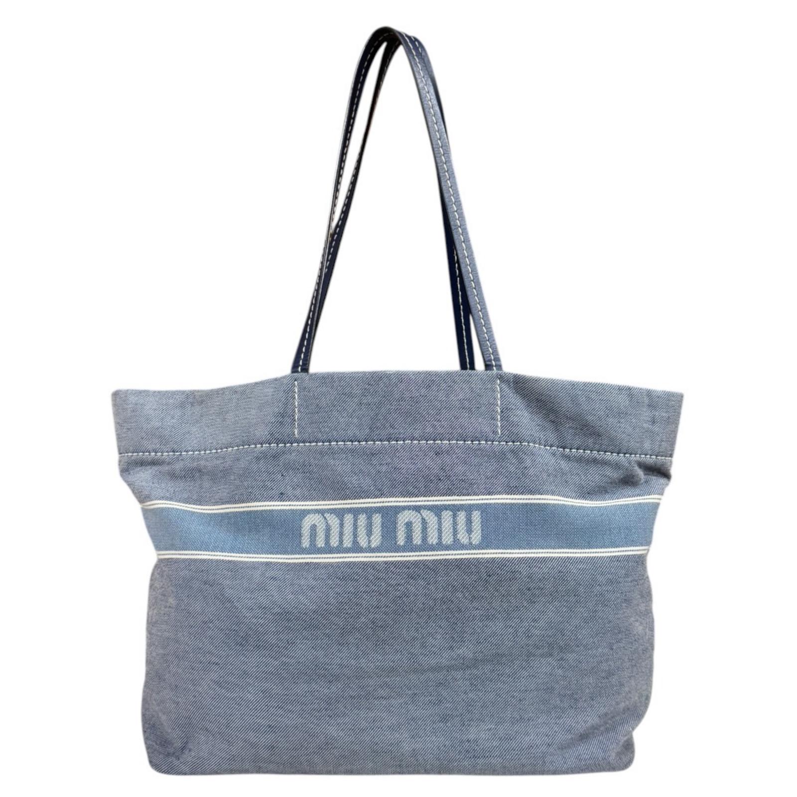 miumiu ヴィンテージデニムバック 楽天市場】ミュウミュウ デニム 