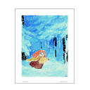 MOOMIN ムーミン Putinki カラーミニポスター ミーサ プティンキ フィンランド 北欧 可愛い おしゃれ インテリアアート