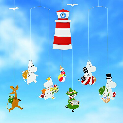 Moomin mobile Picnic ムーミン モビール ピクニック Flensted mobiles フレンステッドモビール デンマーク 北欧 飾り インテリア 可愛い おしゃれ プレゼント 出産祝い 誕生日 母の日