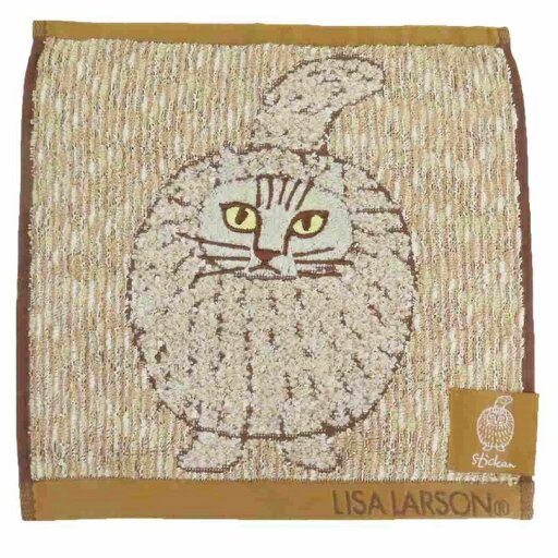 リサ・ラーソン タオルハンカチ ポタリーシリーズ スティッカン LISA LARSON 北欧 猫 ネコ イラスト おしゃれ かわいい プレゼント 誕生日 リサ・ラーソン タオルハンカチ ポタリーシリーズ スティッカン LISA LARSON 北欧 猫 ネコ イラスト おしゃれ かわいい プレゼント 誕生日
