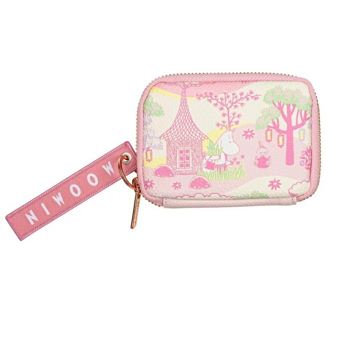 MOOMIN ムーミン ウォレット リトルミイとムーミンママ ピンク Martinex マルティネックス 財布 かわいい おしゃれ 雑貨 北欧雑貨 プレゼント 誕生日