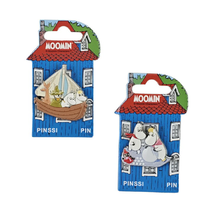 MOOMIN ムーミン 3Dピンバッジ TMF FINLAND 北欧 可愛い おしゃれ プレゼント 誕生日 母の日 バレンタイン ホワイトデー Xmas クリス...