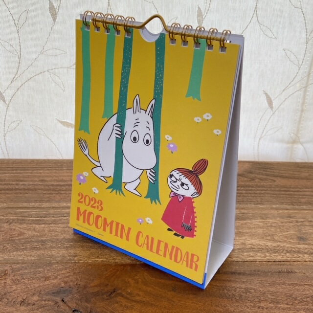 MOOMIN ムーミン 2023年 原画 卓上カレンダー ムーミンパパ ムーミンママ フローレン リトルミイ スナフキン 可愛い 北欧