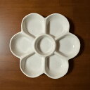 梅皿 6寸 18cm 陶器製 絵皿