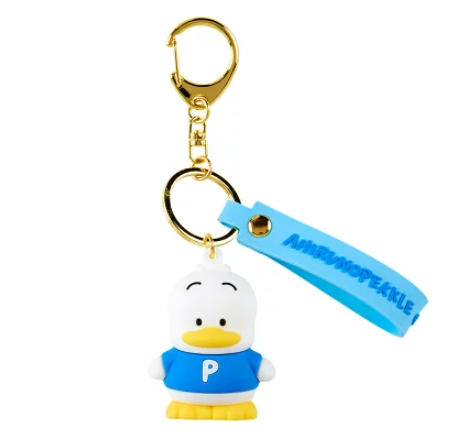 ●国内正規品 あひるのペックル 立体キーホルダー ぬいぐるみ キーホルダー サンリオキャラクターズ グッズ インテリア キッズ 子供 プレゼント かわいい 人気 sanrio ギフト お土産 誕生日 クリスマス