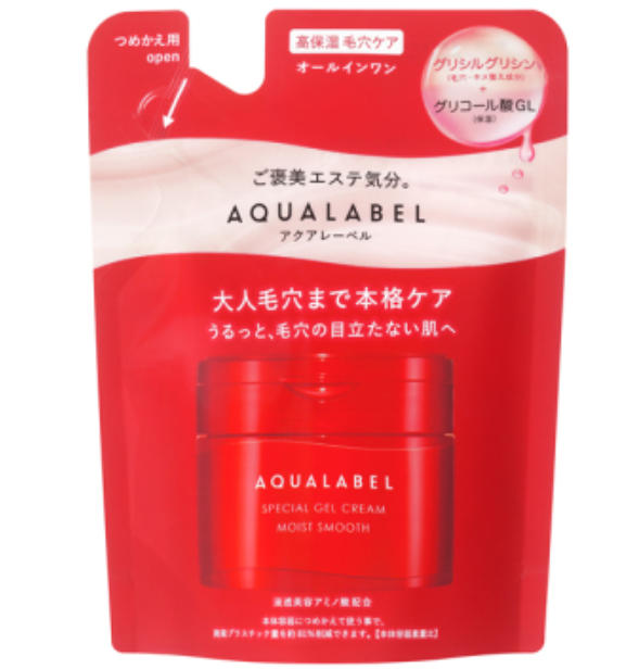 Aqua Label - ●国内正規品 アクアレーベル スペシャルジェルクリーム EX （モイストスムース） 詰替え / 81g 気持ちに寄り添い優しく香るハーバルローズスキンケア コスメ メイク 誕生日 記念日 母の日 プレゼント ギフト 彼女 妻 母