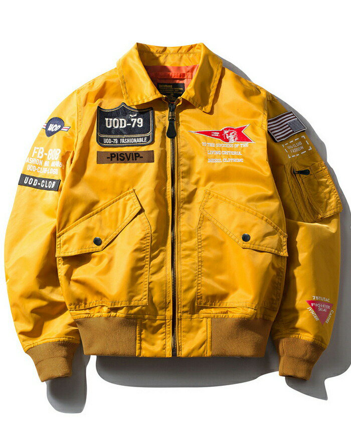 MA-1 フライトジャケット ミリタリージャケット メンズ レディース アウター ブルゾン ブランド おしゃれ 大きいサイズ MA1 刺繍 送料無料 春 夏 新作 ジップアップジャケット メンズ ジャケット