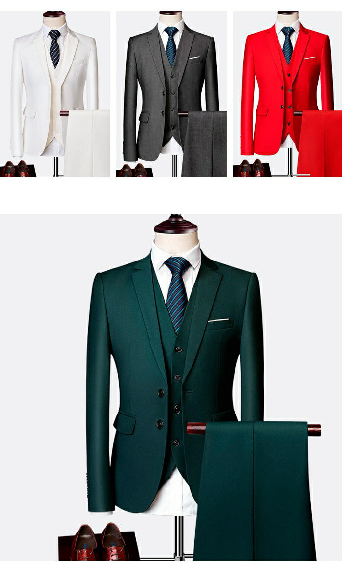 【限定セール】送料無料　スーツ スリムスーツ メンズ おしゃれ ストライプ柄 カジュアル ビジネス 一つボタン 紳士 二次会 結婚式 フォーマル スリーピース おしゃれスーツ セレモニースーツ お洒落 細身 卒業式 冠婚葬祭 セットアップ