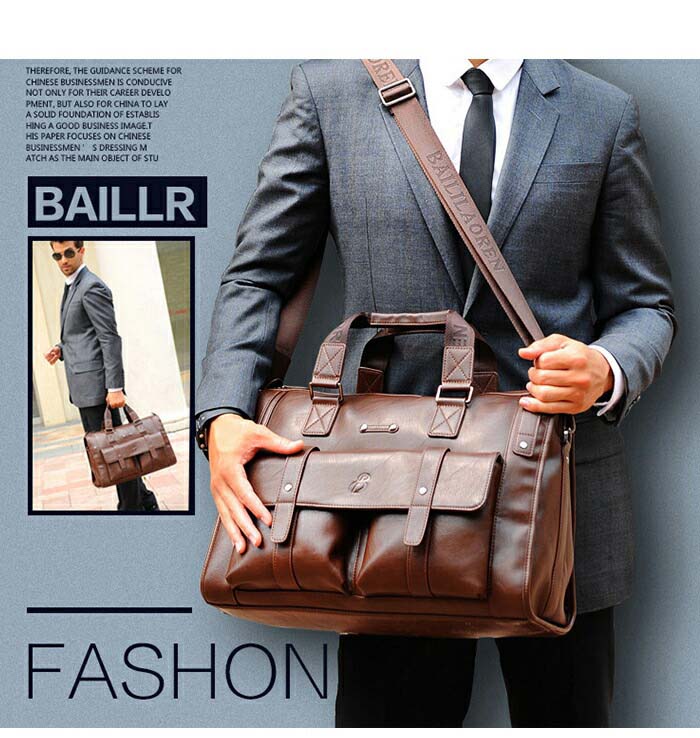 ビジネスバッグ　トートバッグ　メンズ　バッグ　ビジネスバッグ 大容量 メンズ 革 通勤鞄 収納豊富 自..