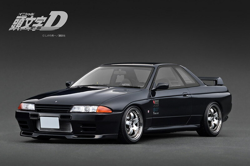 IG3544 　1/18 INITIAL D Nissan Skyline GT-R V-spec II (BNR32) Black