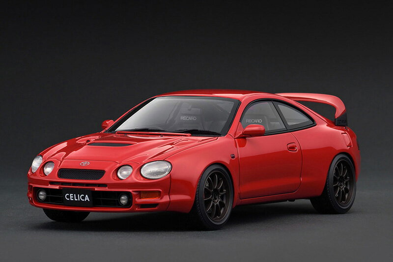 IG3677　1/18　Toyota Celica GT-FOUR (ST205) Red