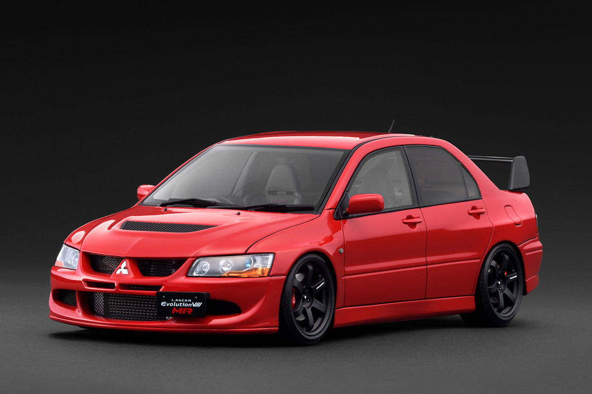 IG3833　1/18　Mitsubishi Lancer Evolution8 MR (CT9A) Red