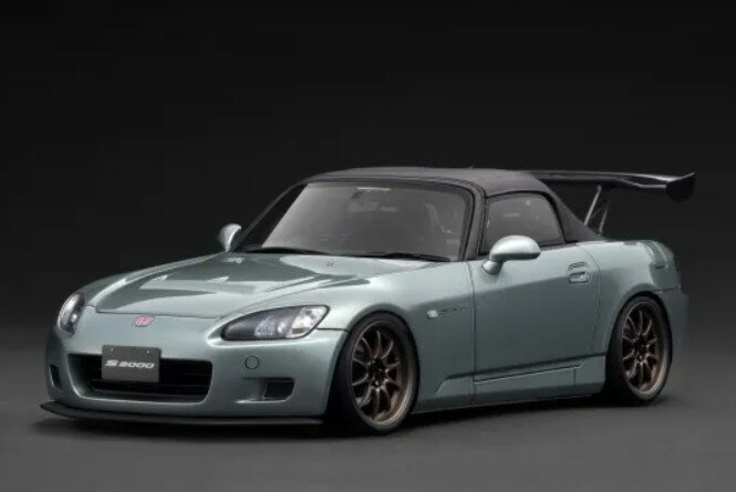 IG3918　1/18　Honda S2000 (AP1) Gun Metallic