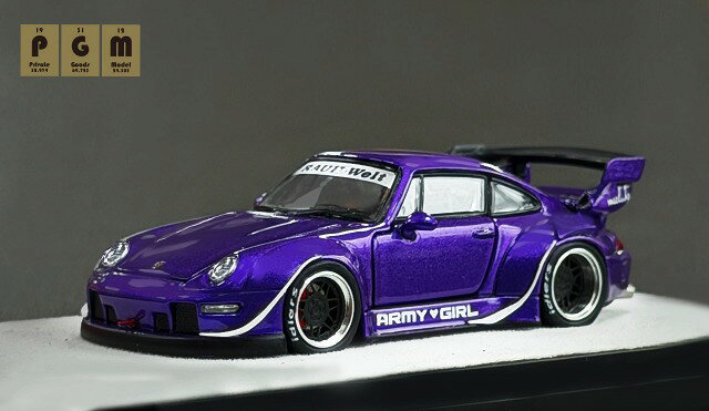 楽天市場】pgm 1/64 rwb993 black-goldの通販
