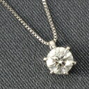 ダイヤモンド ペンダントネックレス (0.5ct) プラチナ pt ダイヤ ペンダント ネックレス