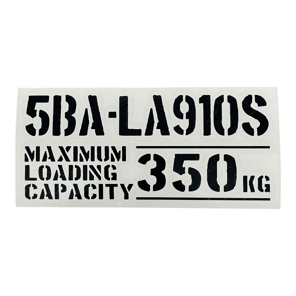 送料無料 最大積載量 ダイハツ タフト 5BA-LA910S TAFT カッティングステッカー ステッカー シール ミリタリー ドレスアップ カスタム パーツ 世田谷ベース スタンス アメ車 USDM JDM仕様 軽トラ 軽バン トラック おしゃれ かっこいい