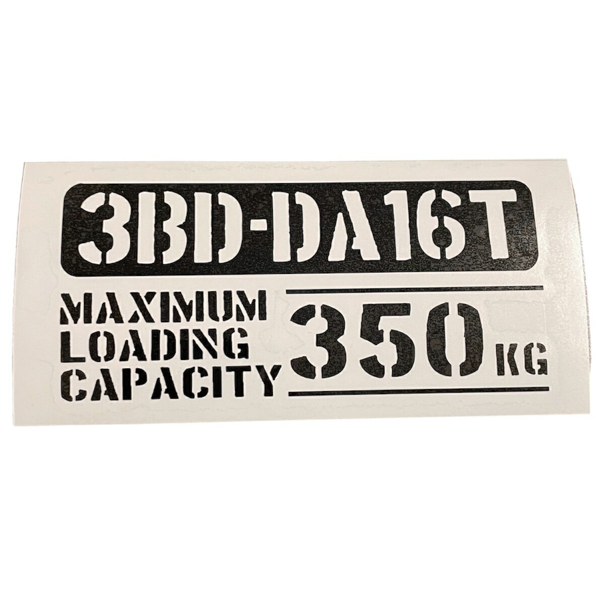 送料無料 最大積載量 3BD-DA16T スズキ スーパーキャリイ CARRY カッティングステッカー ステッカー シール ミリタリー ドレスアップ カスタム パーツ 世田谷ベース スタンス アメ車 USDM JDM仕様 軽トラ 軽バン トラック おしゃれ かっこいい