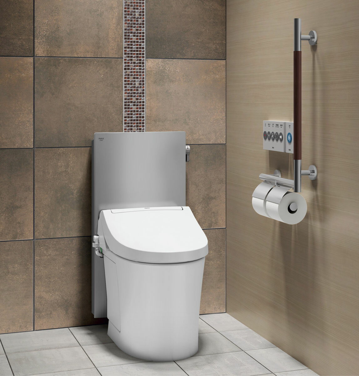 【BC-P110SA】 《TKF》 リクシル クイックタンク式床置便器(床排水・カバー付) ωη1