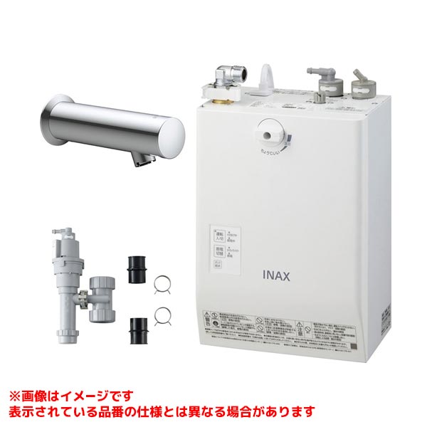 【EHMS-CA3SC1-230C】 《TKF》 リクシル 小型電気温水器 自動水栓一体型壁掛3Lタイプ セット ωη0