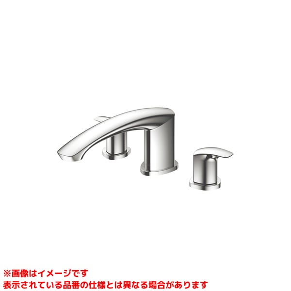 【TBG09201J】 《TKF》 TOTO 台付2ハンドル混合水栓（埋込、整流、共用） ωγ0
