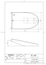 【TCM1132R #SC1】 《TKF》 TOTO 便ふた組品 ωγ0