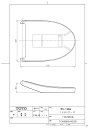 【TCM1888 #SC1】 《TKF》 TOTO 便ふた組品 パステルアイボリー ωγ0