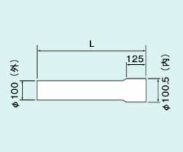 【EFP-1500】 《TKF》 リンナイ φ100直管 ωα0(2.0)