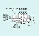 【FFT-12A-300】 《TKF》 リンナイ 給排気筒トップ ωα0