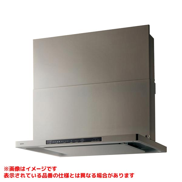 【NFG7S25MSV】 《TKF》 ノーリツ レンジフード クララ スリム型ノンフィルター 75cm ウォームシルバー ωα0