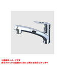 【KM5021TDECHS】 《TKF》 KVK シングルシャワー付混合栓(センサー付)(eレバー) 電池 撥水 ωζ0