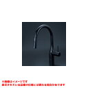 【KM6071ZDECM5】 《TKF》 KVK シングルシャワー付混合栓(センサー付)(eレバー) 電池 マットブラック ωζ0