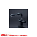 【KM6131ECM5】 《TKF》 KVK ビルトイン浄水器用シングルシャワー付混合栓(センサー付)(eレバー) マットブラック ωζ0