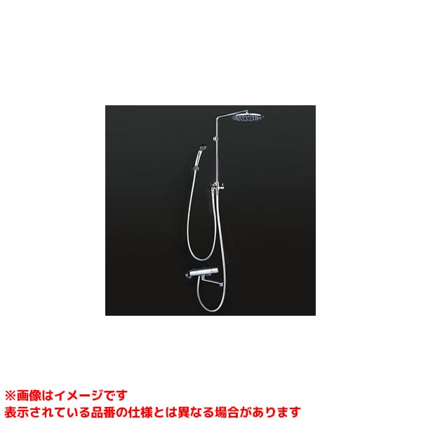 メーカー希望小売価格はメーカーカタログに基づいて掲載していますKF3130●メーカー: KVK●型番: KF3130●商品名: オーバーヘッドシャワー付サーモ(丸型() 170mmパイプ付)・右仕様