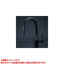 【KM6071ZECM5】 《TKF》 KVK シングルレバー式シャワー付混合栓(センサー付)(eレバー)マットブラック ωζ0