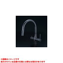 【KM6081SCVECM5】 《TKF》 KVK 浄水器付シングルレバー式シャワー付混合栓(eレバー・回転規制)マットブラック ωζ0
