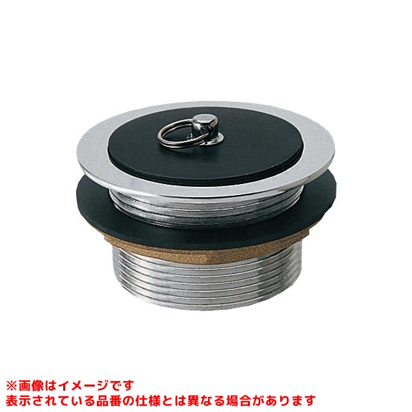 メーカー希望小売価格はメーカーカタログに基づいて掲載していますゴム栓つきウラネジ風呂栓品番:4121-40箱 / 梱:10 / 100JAN:4972353412181総合カタログ:P.709 呼径:40材質:黄銅、NR