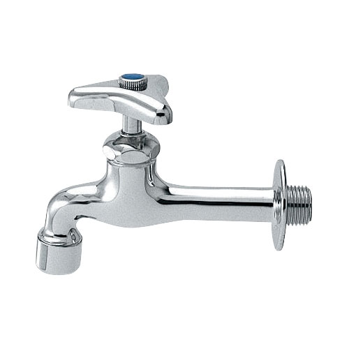 【7022】 《TKF》 カクダイ 泡沫胴長横水栓 13 ωσ0