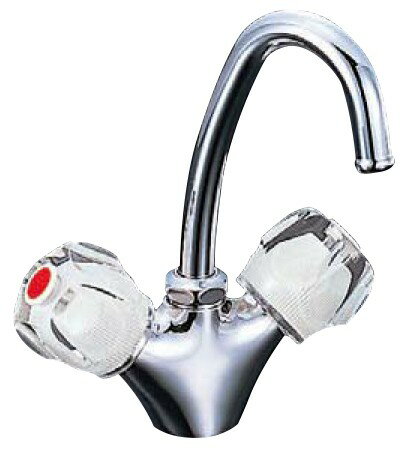 【LF-206A-G】 《TKF》 リクシル 洗面器・手洗器用水栓 ワンホール改造用 2ハンド...