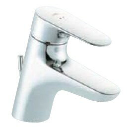 【LF-WF340SCHK】 《TKF》 リクシル 湯側開度規制付水栓金具・高温出湯防止機能付水栓金具 湯側開度規制付 シングルレバー クロマーレS ωη0